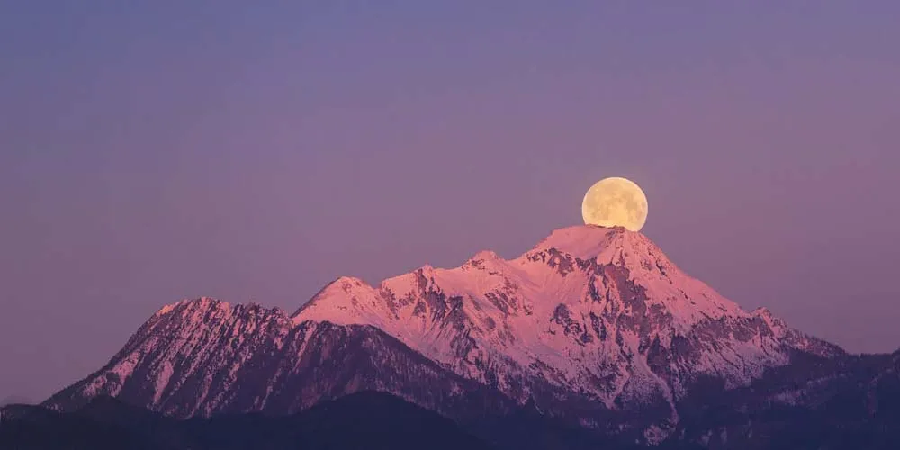 Как фотографировать луну