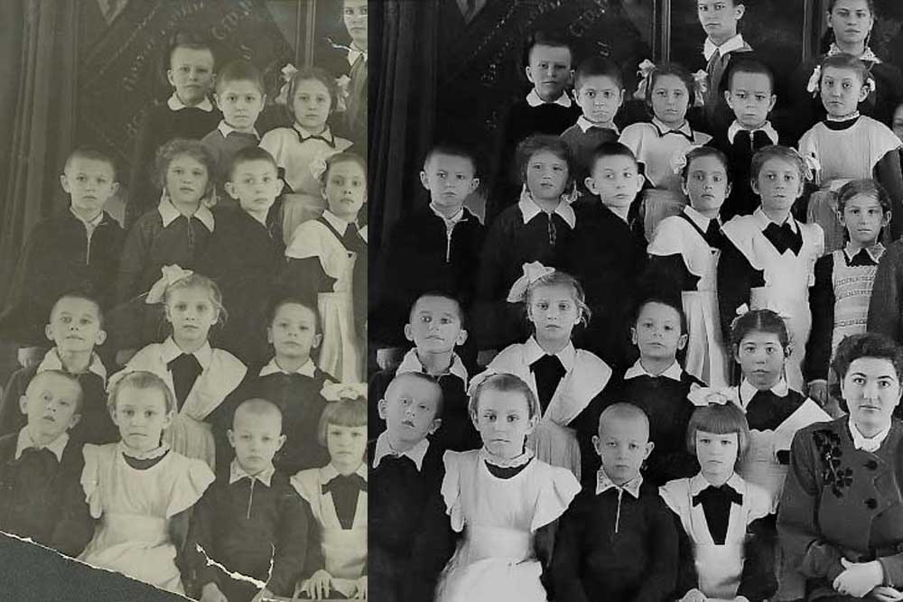Реставрация старых фотографий 