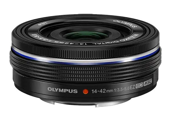 Olympus производят блинные зум объективы 14–42 мм