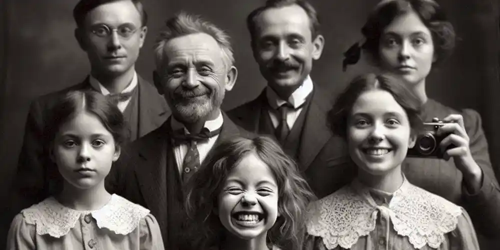 Скажи сыр история улыбки на фотографиях