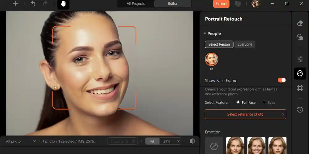 AirBrush Studio — бесплатный фоторедактор для портретной ретуши