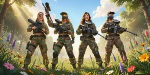 Незвичайна фотосесія в Києві як зробити круті фото в пейнтбольному клубі